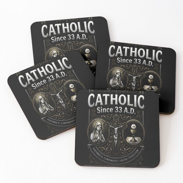 Item preview, Catholic Since 33 AD  Jesus Crucifix Eucharist designed and sold by leslygelbq.