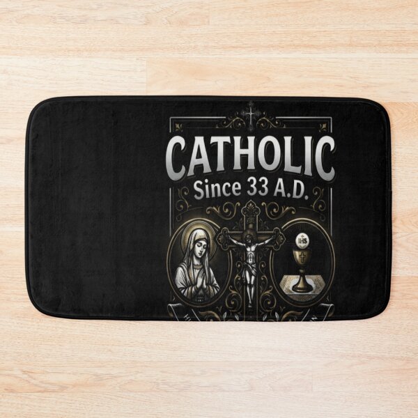 Item preview, Catholic Since 33 AD  Jesus Crucifix Eucharist designed and sold by leslygelbq.