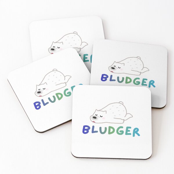 Item preview, Lazy Polar Bear Bludger Design designed and sold by Amilu Creative.