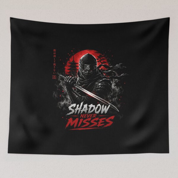 Item preview, Ninja Shadow Never Misses Artwork designed and sold by Amr Siam.