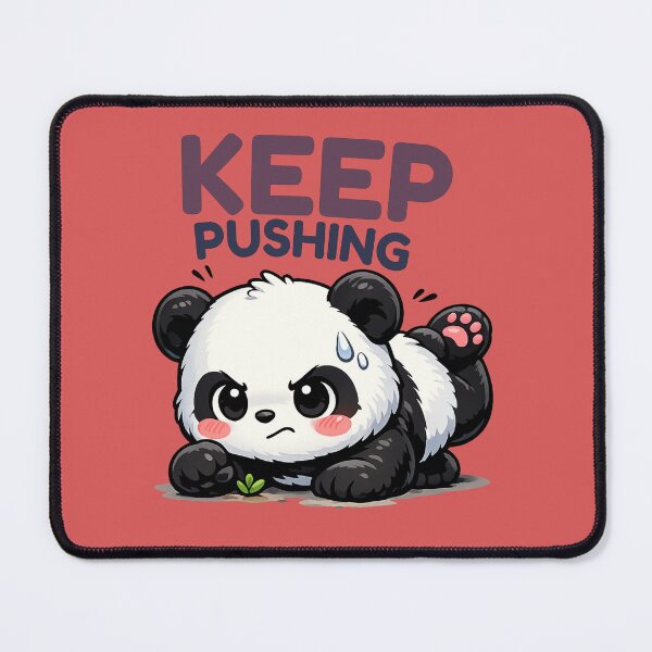 Item preview, Keep Pushing Daily Motivation Quote designed and sold by WallMuseStudio .