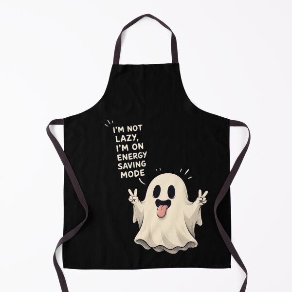 Item preview, Funny Ghost Energy Saving Mode | Cute Ghost Meme Digital Art Print | Funny Halloween Ghost Illustration | Whimsical Wall Art designed and sold by AAstore0013.