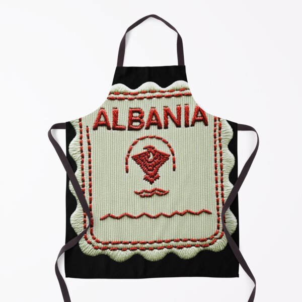 Item preview, Albania Travel Souvenir Patch Double Headed Eagle designed and sold by tiigerdad.