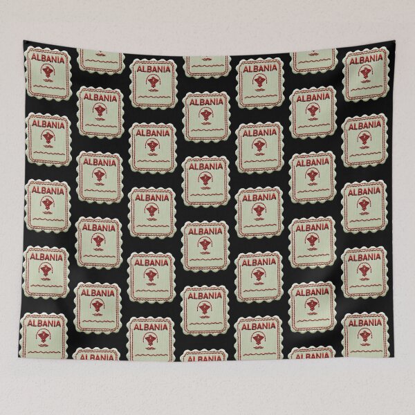 Item preview, Albania Travel Souvenir Patch Double Headed Eagle designed and sold by tiigerdad.