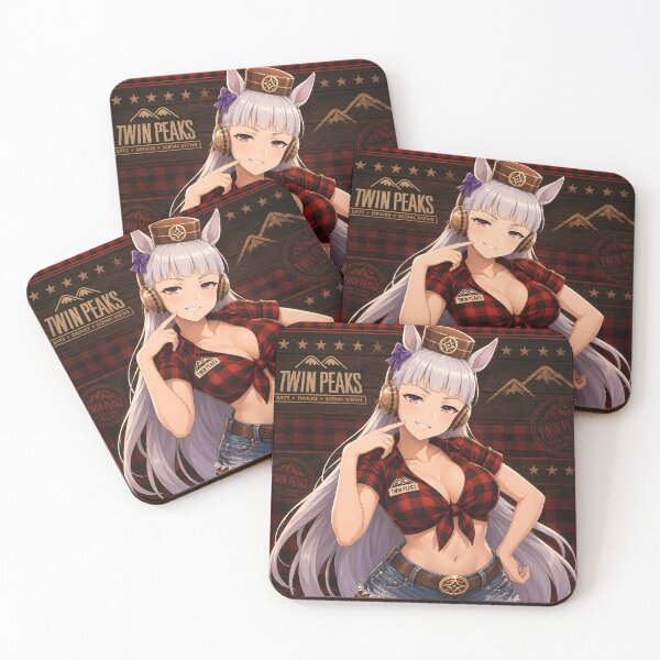Item preview, Gold Ship (Umamusume) X Twin Peaks  designed and sold by Kitsune Merchant.