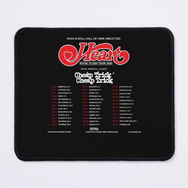 Item preview, Concert Tour Dates Black Background designed and sold by adelferhat.