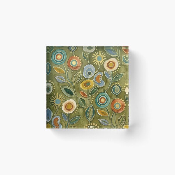 Item preview, Retro Floral  designed and sold by GraphicsClub.
