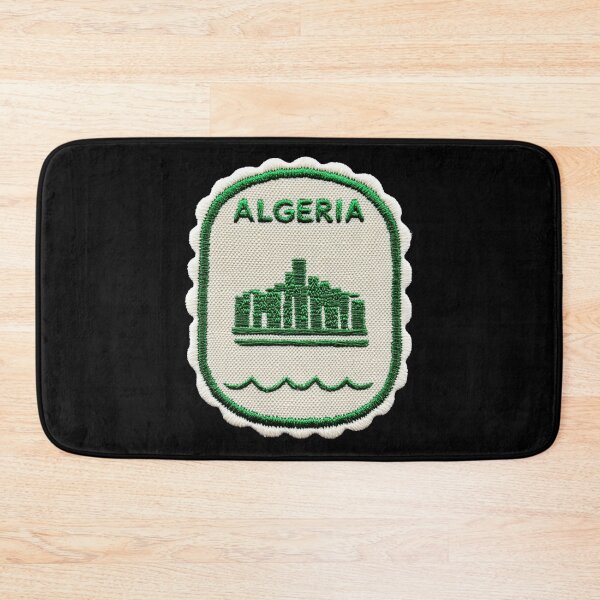Item preview, Algeria Travel Patch Kasbah Skyline Embroidered designed and sold by tiigerdad.