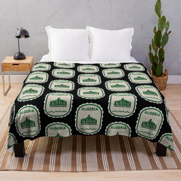 Item preview, Algeria Travel Patch Kasbah Skyline Embroidered designed and sold by tiigerdad.