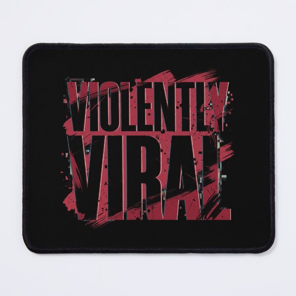Item preview, Violently Viral Retro Typography T-Shirt | Bold Streetwear Graphic Design designed and sold by Yourt-shirtyou.