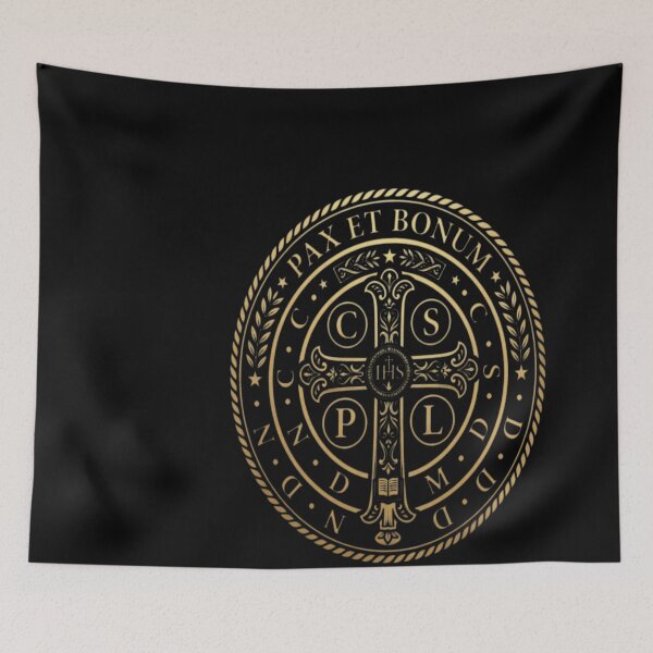 Item preview, Saint Benedict Medal designed and sold by leslygelbq.