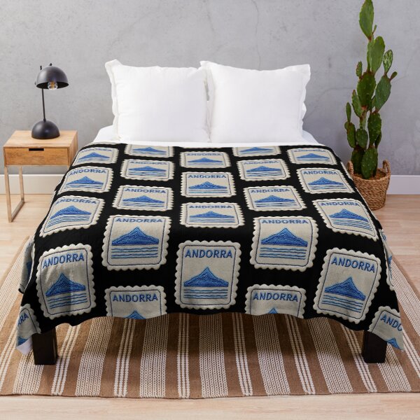 Item preview, Andorra Travel Patch Pyrenees Peak Embroidered designed and sold by tiigerdad.