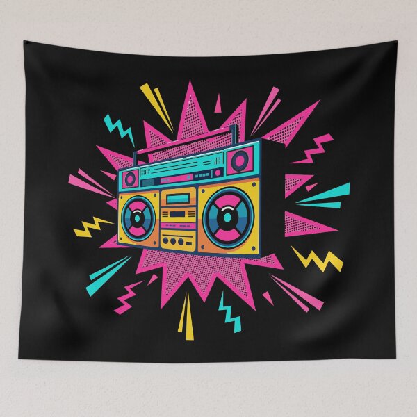 Item preview, Boom Box Blare designed and sold by Tickety Boo.