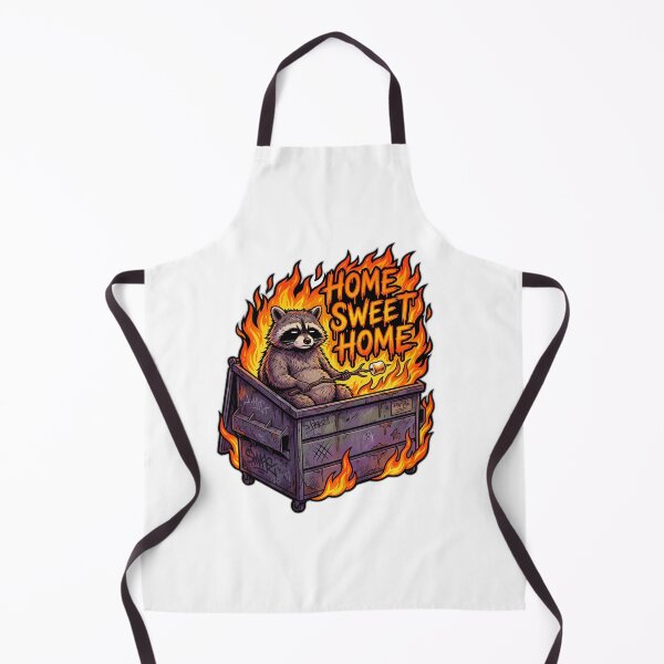 Item preview, Raccoon Dumpster Fire Home Sweet Home Funny designed and sold by ryanguas.