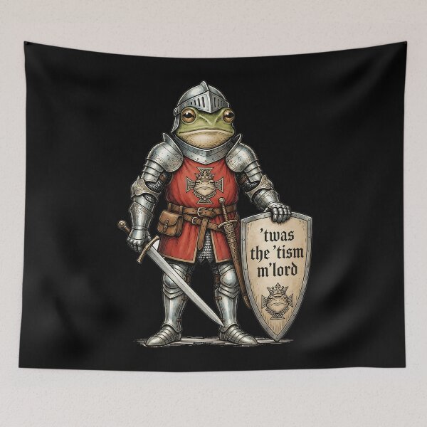 Item preview, Medieval Frog Knight designed and sold by Art-Monnard.
