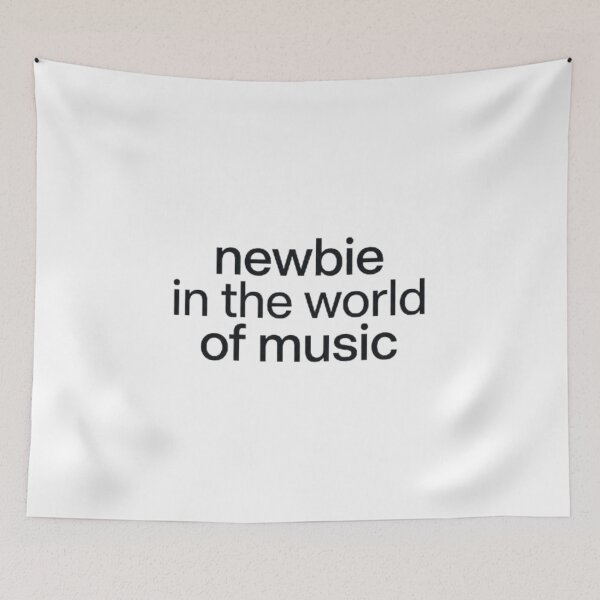 Item preview, Newbie in the world of music designed and sold by marvinalleennn.