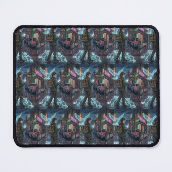 Item preview, Spectral Spirits Urban Fantasy City Night Art Print designed and sold by Artemis & Woven Collective.