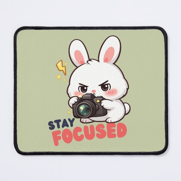 Item preview, Stay Focused Minimalist Motivation Design designed and sold by WallMuseStudio .