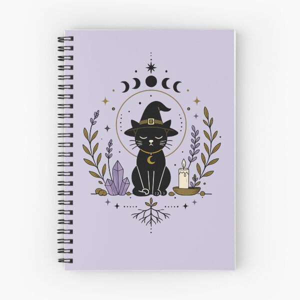 Item preview, Witch black Cat Moon Ritual designed and sold by HoloInverse.