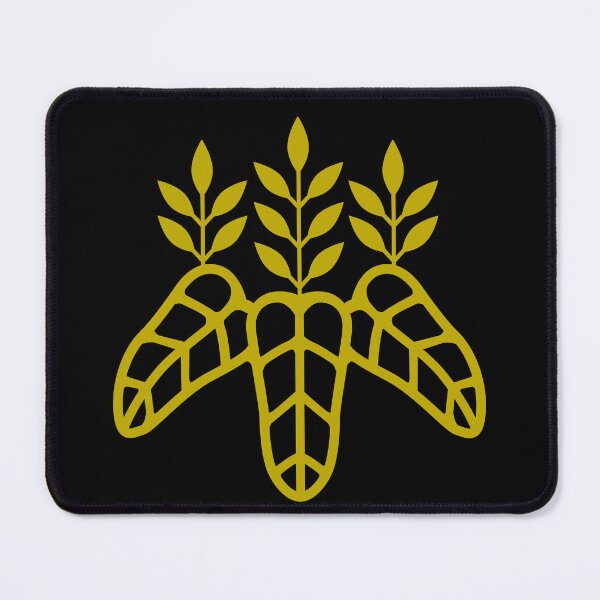 Item preview, Taiko Kiri Toyotomi Hideyoshi Samurai Emblem Faux Gold Black / Japanese Crest designed and sold by 戦国まーけっと SENGOKU MARKET.