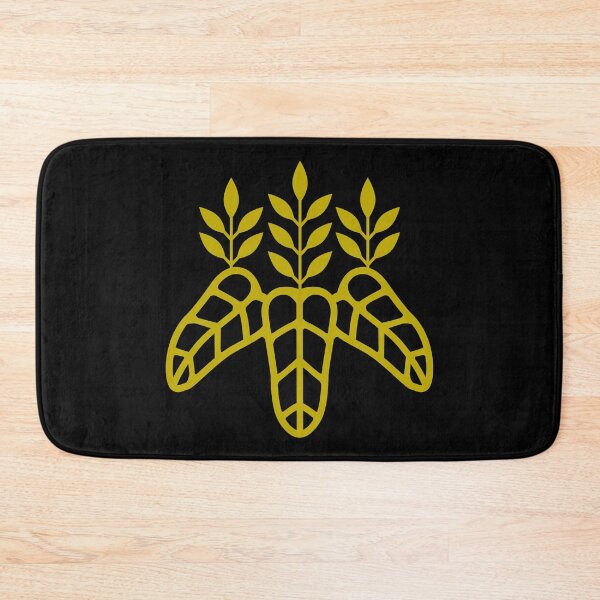 Item preview, Taiko Kiri Toyotomi Hideyoshi Samurai Emblem Faux Gold Black / Japanese Crest  designed and sold by 戦国まーけっと SENGOKU MARKET.