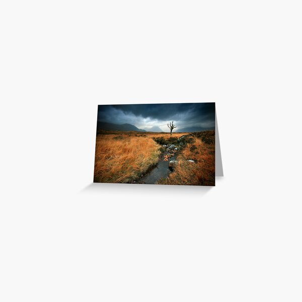 Scotland : Rannoch Moor Greeting Card