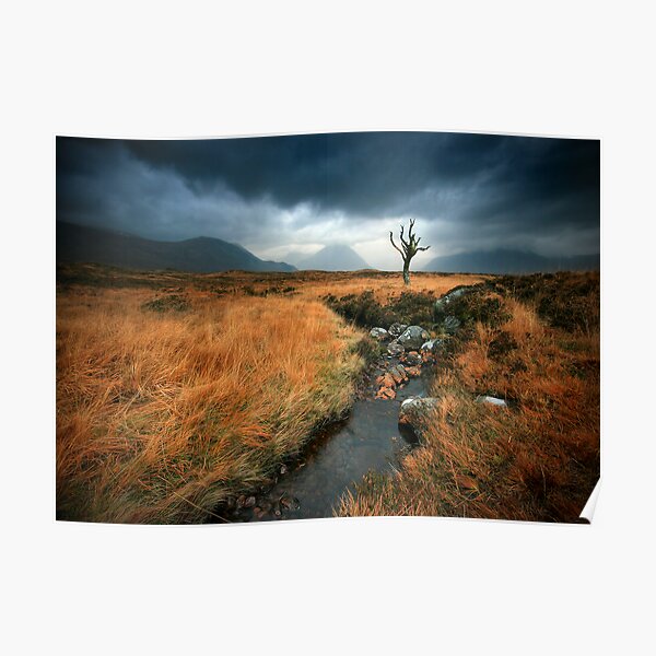 Scotland : Rannoch Moor Poster