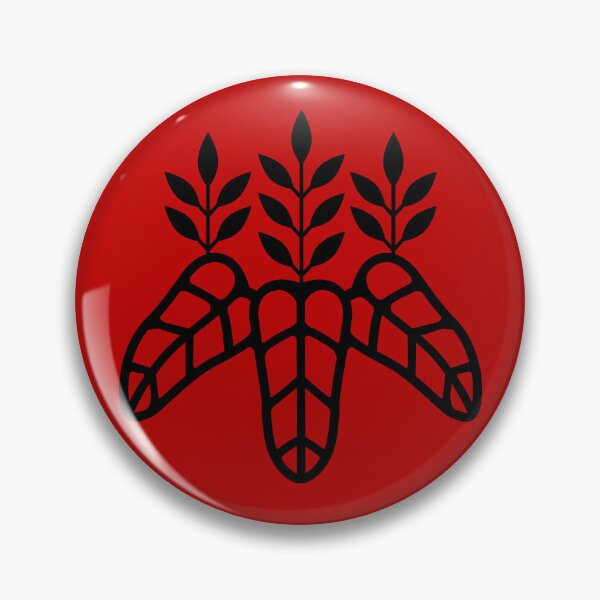 Item preview, Taiko Kiri Toyotomi Hideyoshi Samurai Emblem Black Red / Japanese Crest  designed and sold by 戦国まーけっと SENGOKU MARKET.