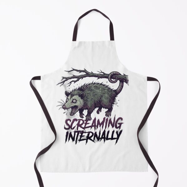 Item preview, Screaming Internally Possum Social Anxiety designed and sold by ryanguas.