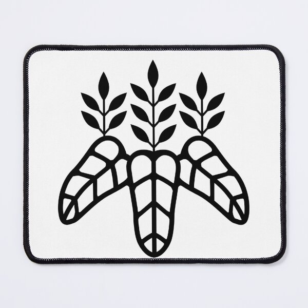 Item preview, Taiko Kiri Toyotomi Hideyoshi Samurai Emblem Black White / Japanese Crest designed and sold by 戦国まーけっと SENGOKU MARKET.