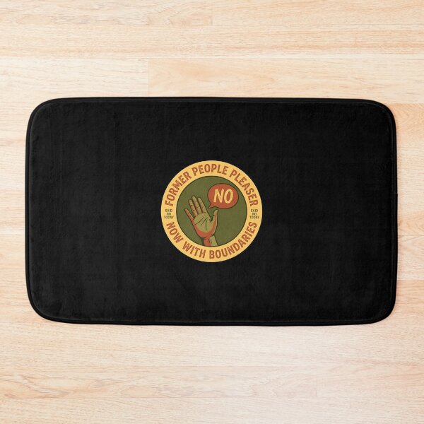 Item preview, Former People Pleaser With Boundaries Retro Badge designed and sold by DuckOddity.