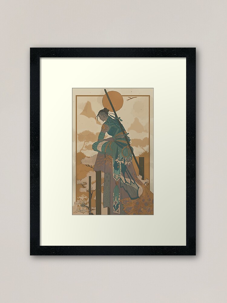 Alternate view of Beauregard 01 Framed Art Print