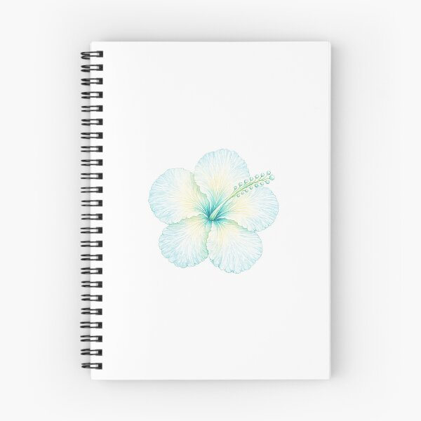 Item preview, Single Sea Breeze Hibiscus | Watercolor Tropical Floral Art | Botanical Flower Illustration designed and sold by IamNolmo.