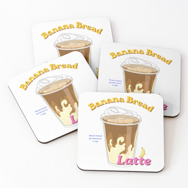 Item preview, Banana Bread Latte designed and sold by Bevybites.