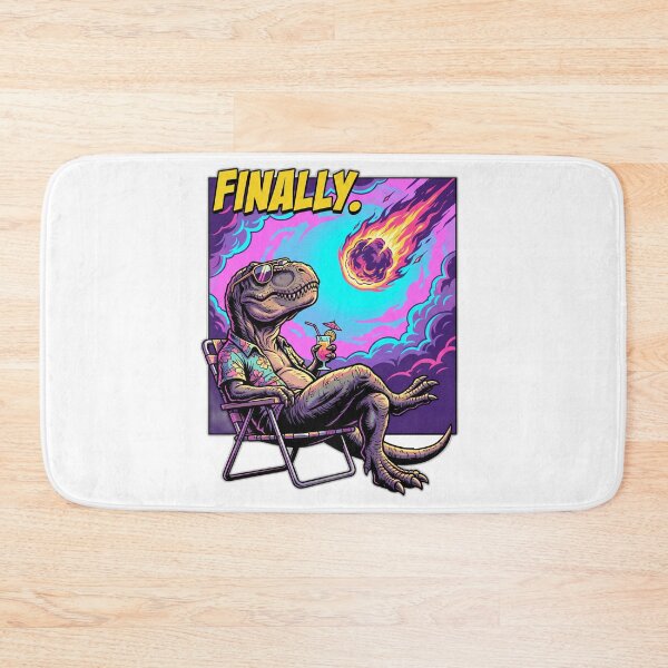Item preview, T-Rex Meteor Finally Apocalyptic Dark Humor designed and sold by ryanguas.