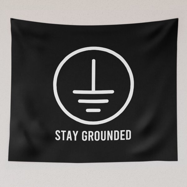 Item preview, Stay Grounded - Funny Electrical Engineer designed and sold by chatrinemelca.