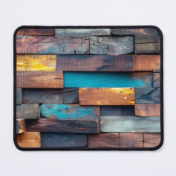 Item preview, Reclaimed Vintage Old Painted Wooden Wall Art Photo designed and sold by DEC02.