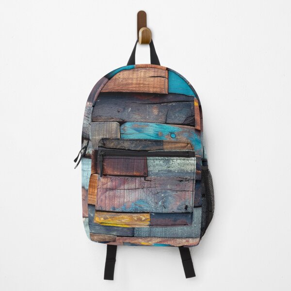 Item preview, Reclaimed Vintage Old Painted Wooden Wall Art Photo designed and sold by DEC02.