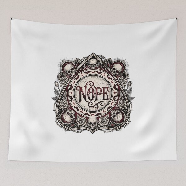 Item preview, Ouija Board Planchette NOPE Gothic Sarcasm designed and sold by ryanguas.
