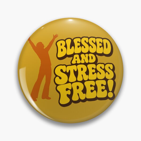 Item preview, Blessed And Stress Free designed and sold by fadilow.