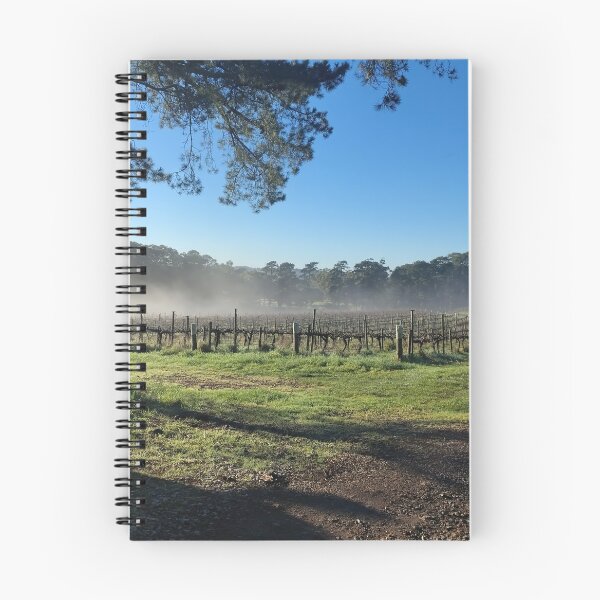 Item preview, Misty Winter Morning Chardonnay Vines at Magpie Springs   designed and sold by MagpieSprings.