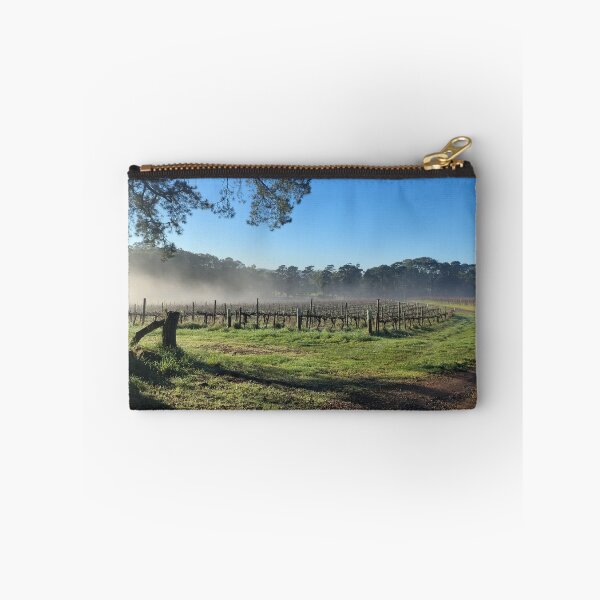 Item preview, Misty Winter Morning Chardonnay Vines at Magpie Springs   designed and sold by MagpieSprings.