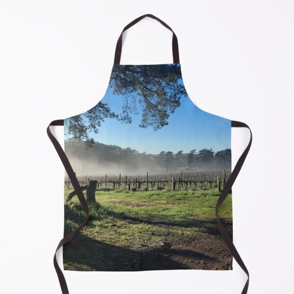 Item preview, Misty Winter Morning Chardonnay Vines at Magpie Springs designed and sold by MagpieSprings.
