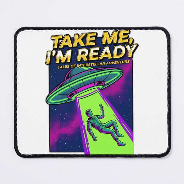 Item preview, Take Me Alien Abduction Sarcastic Sci-Fi designed and sold by ryanguas.