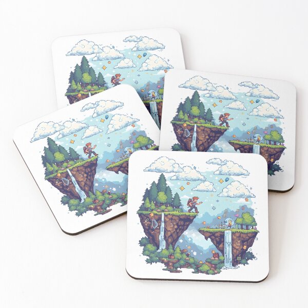 Item preview, Retro Platform Adventure 90s Pixel Gaming designed and sold by ThePixelArchive.