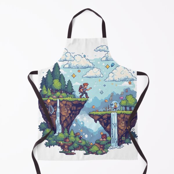 Item preview, Retro Platform Adventure 90s Pixel Gaming designed and sold by ThePixelArchive.