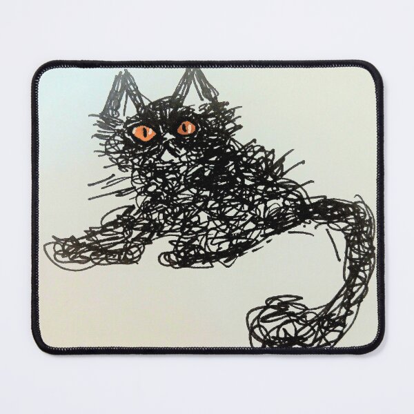 Item preview, Scribble Cat 2 designed and sold by 8bitblackcat.