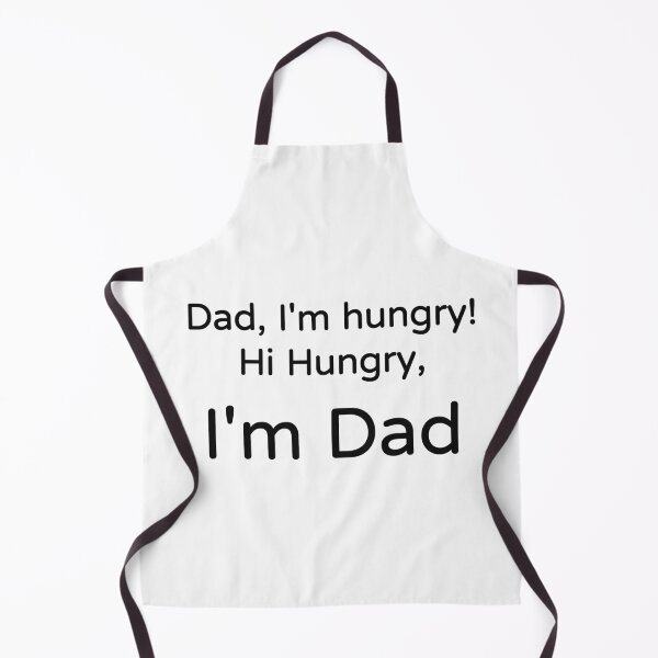 Item preview, Hi Hungry I'm Dad Funny Dad Joke Tee designed and sold by low battery meme design.