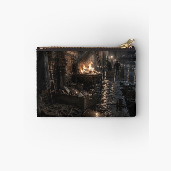 Item preview, Rain-Soaked Dystopian Quay | Secret History Noir with Burning Records designed and sold by Element Horizon Studio.
