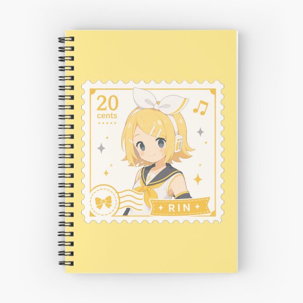 Item preview, kagamine rin vocaloid postage stamp designed and sold by lilypadblue.
